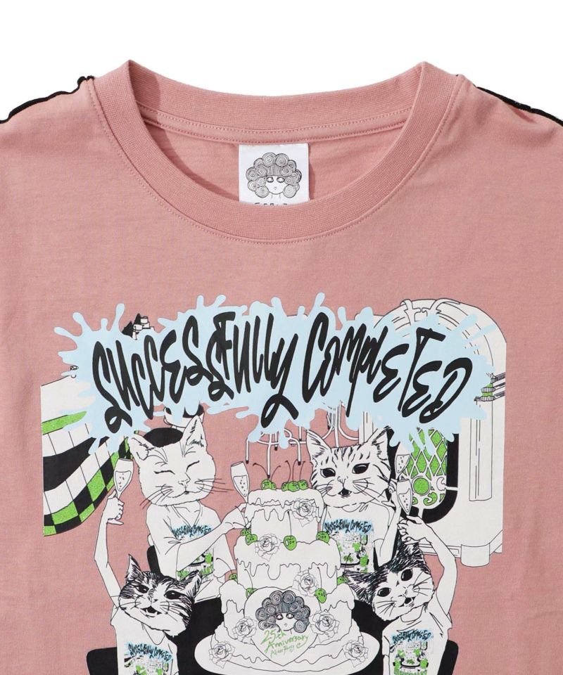 ScoLar25周年アフターパーティー柄Tシャツ-28