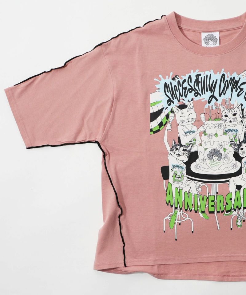 ScoLar25周年アフターパーティー柄Tシャツ-19