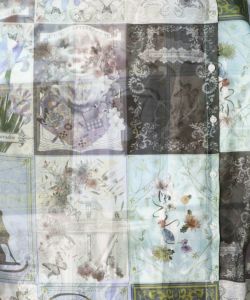 白魔女の魔導書柄 前開きワンピース-10