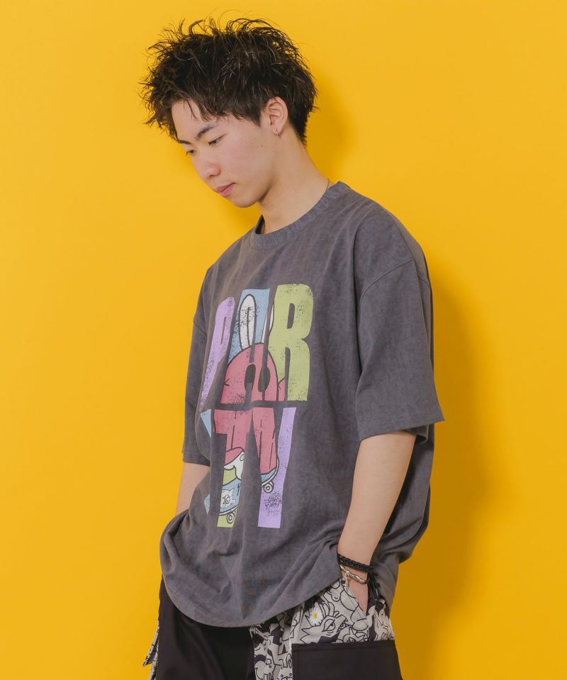 おばけうさぎ×PARITY ピグメントBIG-T-3