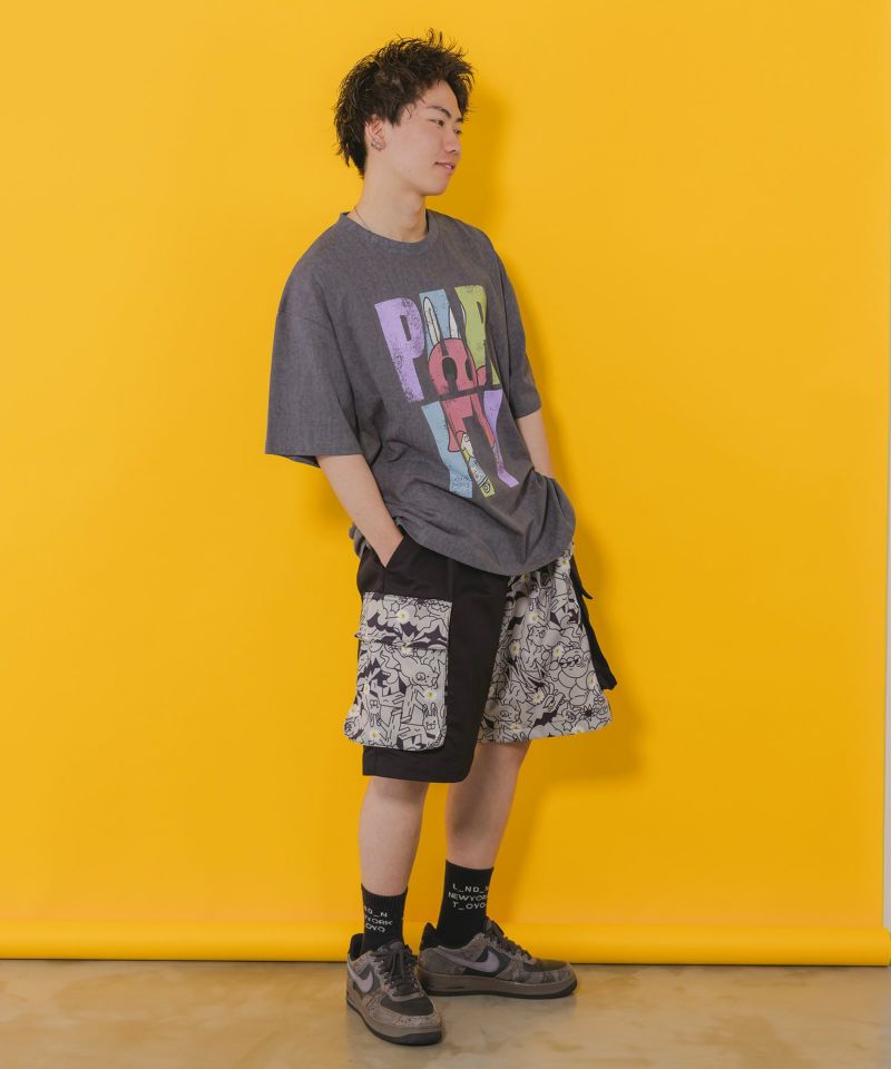 おばけうさぎ×PARITY ピグメントBIG-T-4