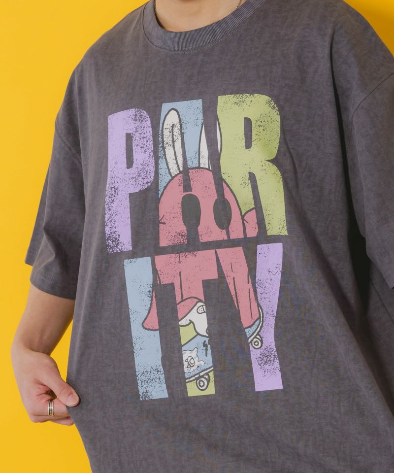 おばけうさぎ×PARITY ピグメントBIG-T-6