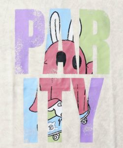 おばけうさぎ×PARITY ピグメントBIG-T-10