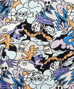 パリティのモンスター柄シャツ-10