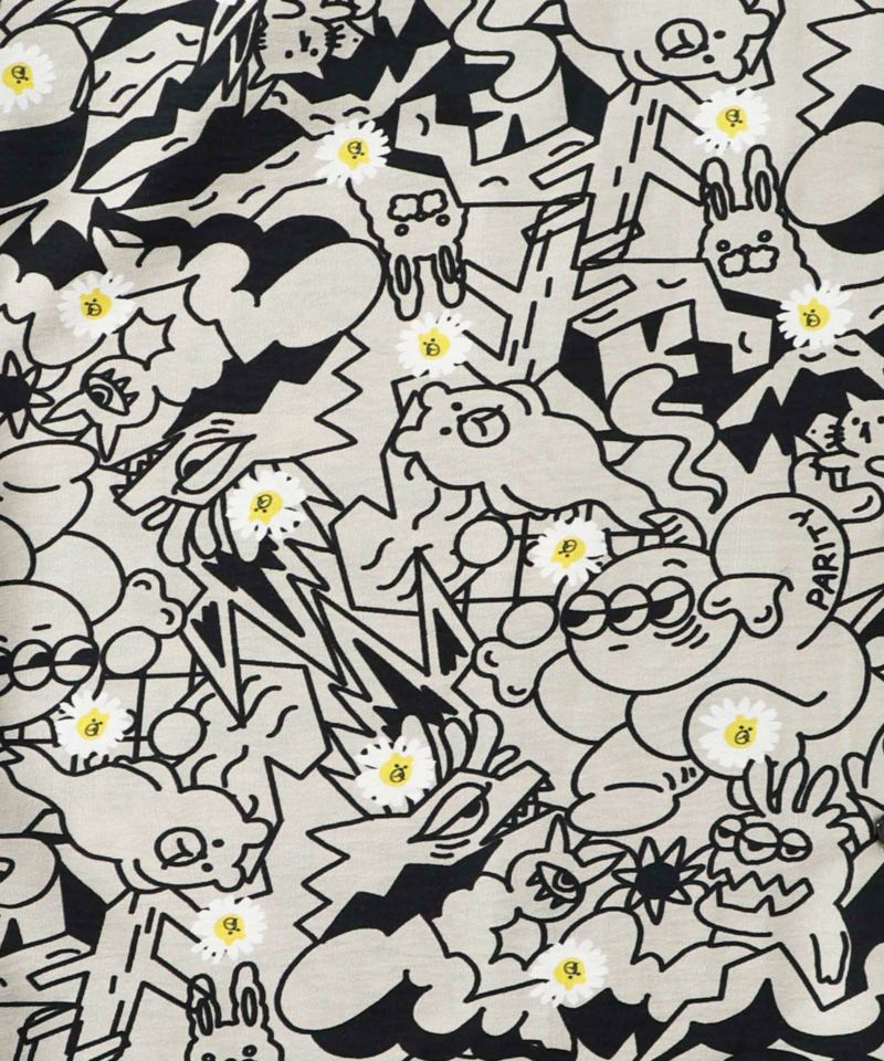 パリティのモンスター柄シャツ-12