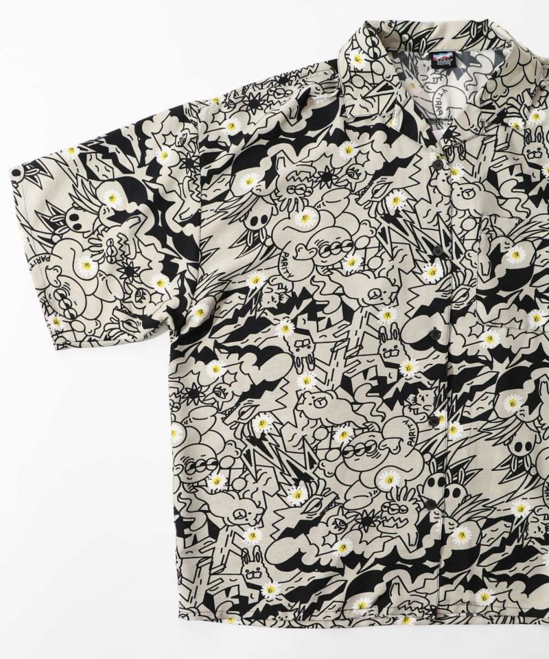パリティのモンスター柄シャツ-19