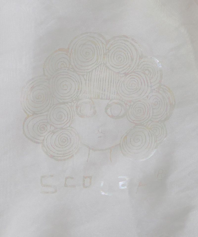 スカラー箔プリントシアーブルゾン-9