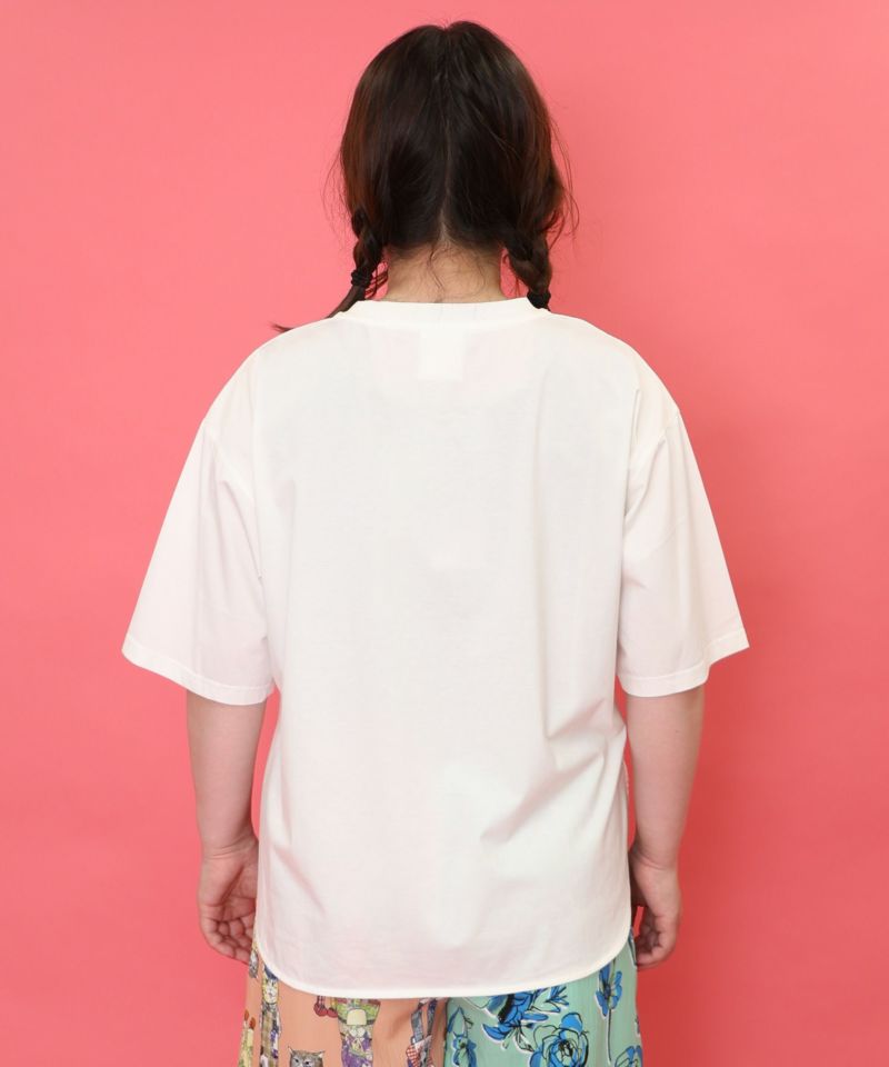 アニマルゼリー柄 接触冷感Tシャツ-4