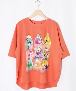152657：アニマルゼリー柄 接触冷感Tシャツの通販-ScoLar