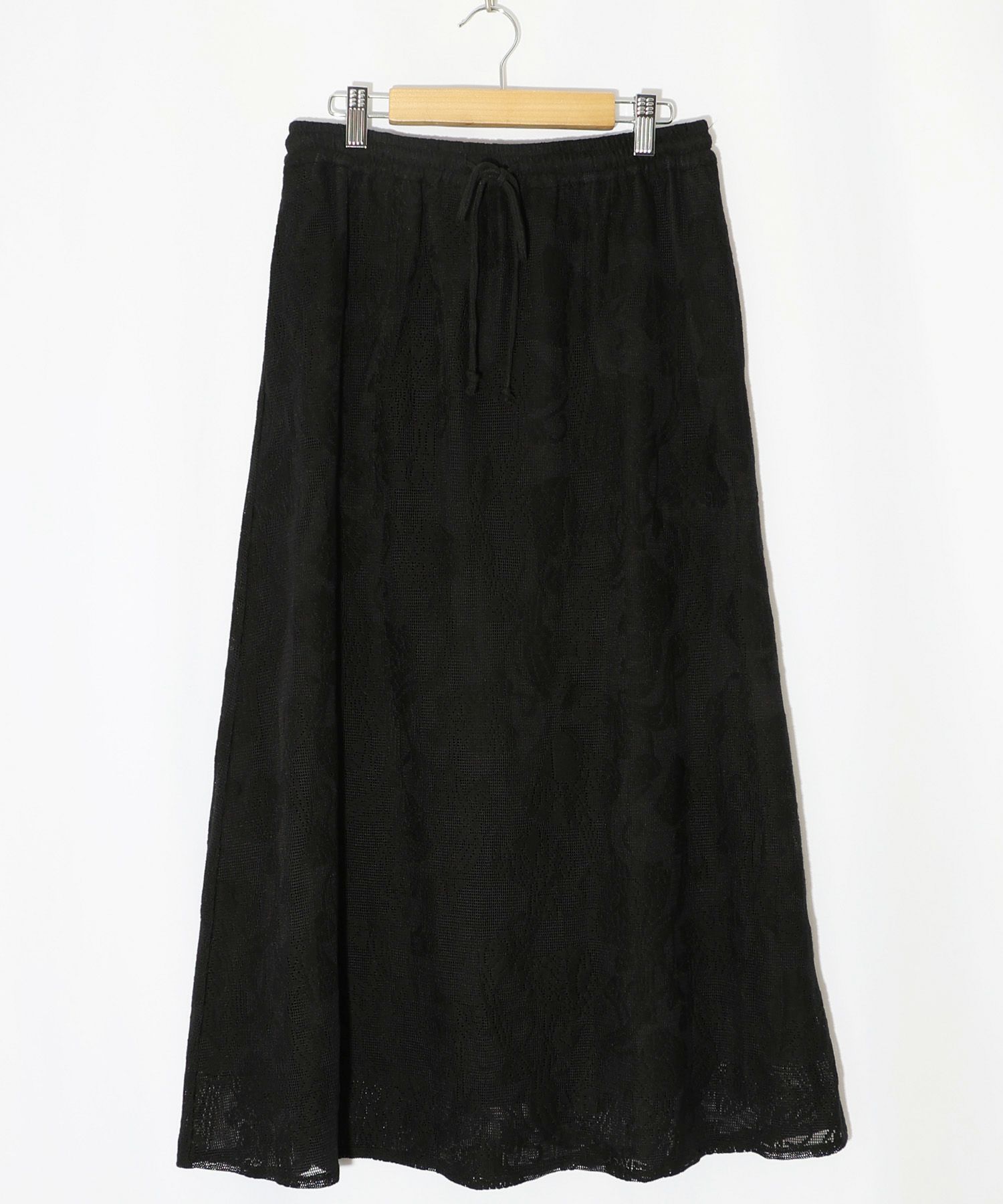 152655：オリジナルキノコ柄レーススカートの通販-ScoLar 