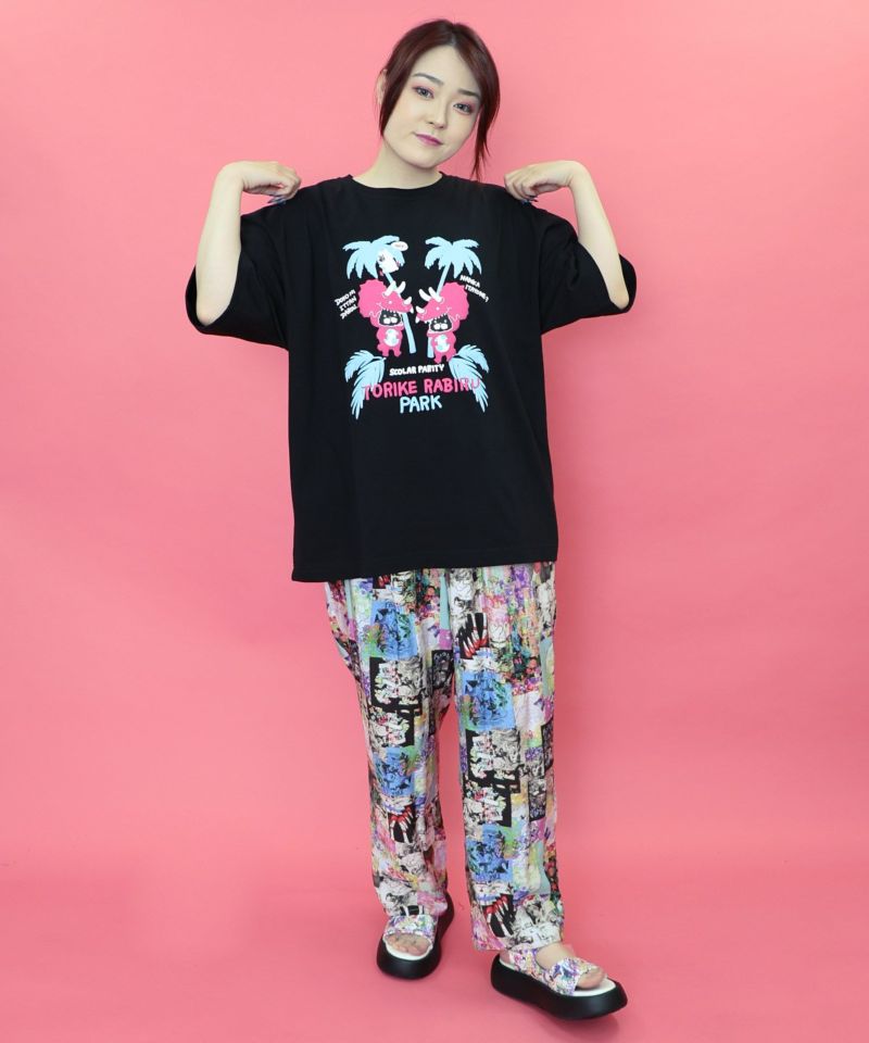 トリケラビル発泡プリントTシャツ-3