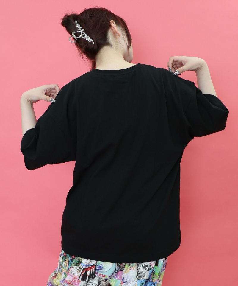トリケラビル発泡プリントTシャツ-5
