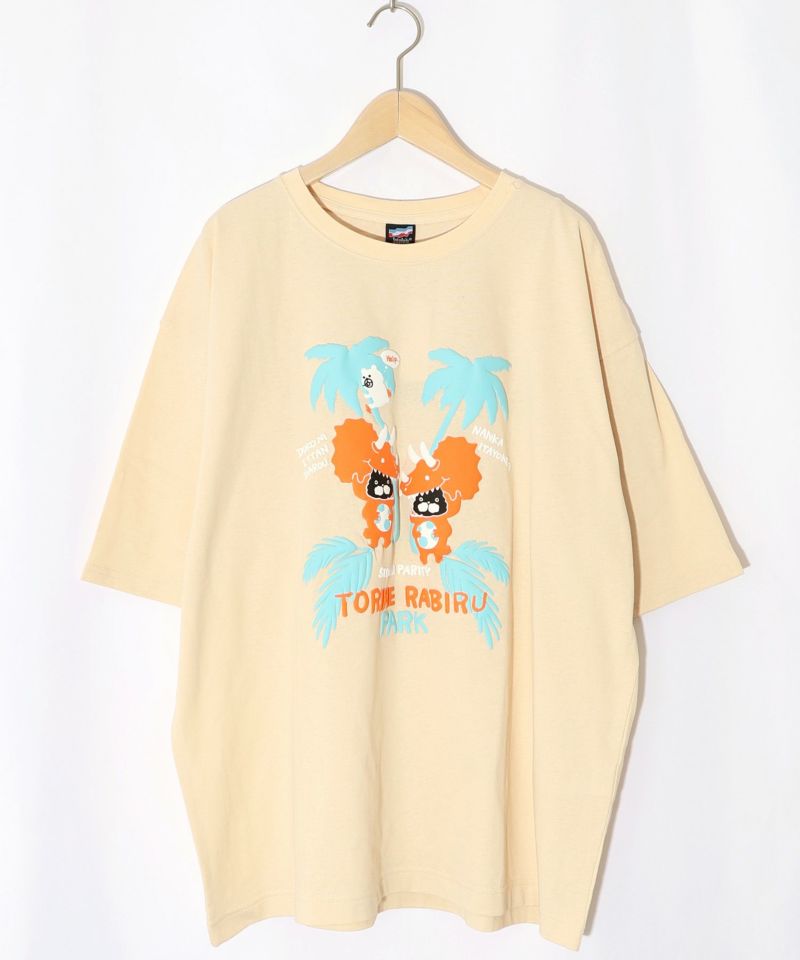トリケラビル発泡プリントTシャツ-7