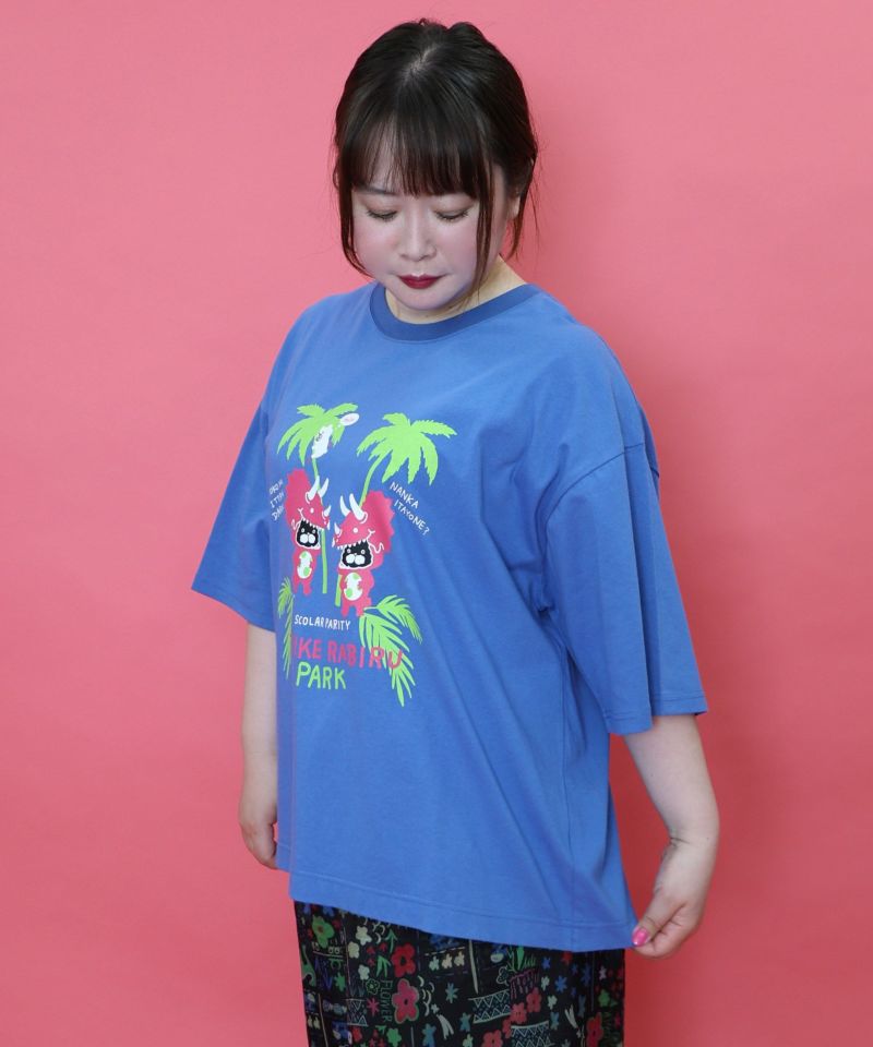 トリケラビル発泡プリントTシャツ-16