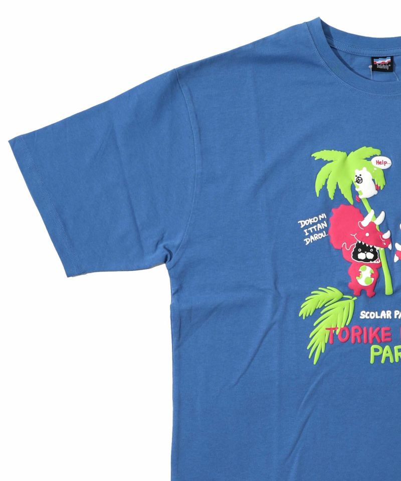 トリケラビル発泡プリントTシャツ-22