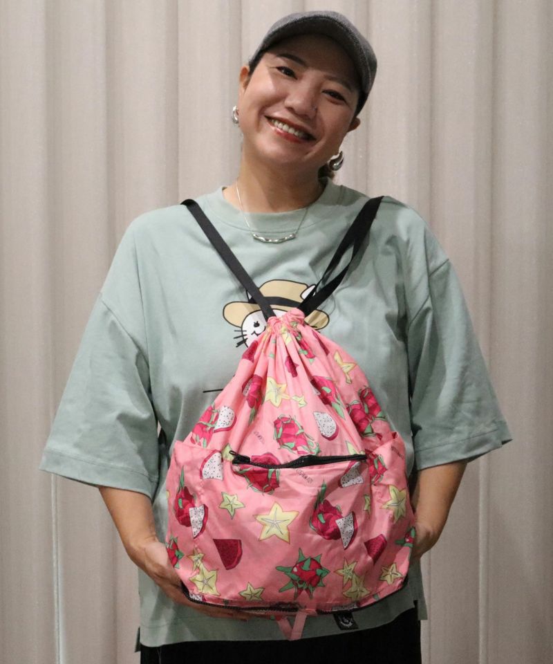 仲宗根泉(HY)コラボ 2柄展開折り畳みリュック-4