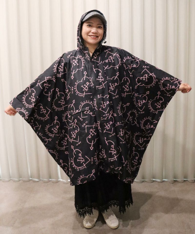 仲宗根泉(HY)コラボ 2柄展開レインポンチョ-1