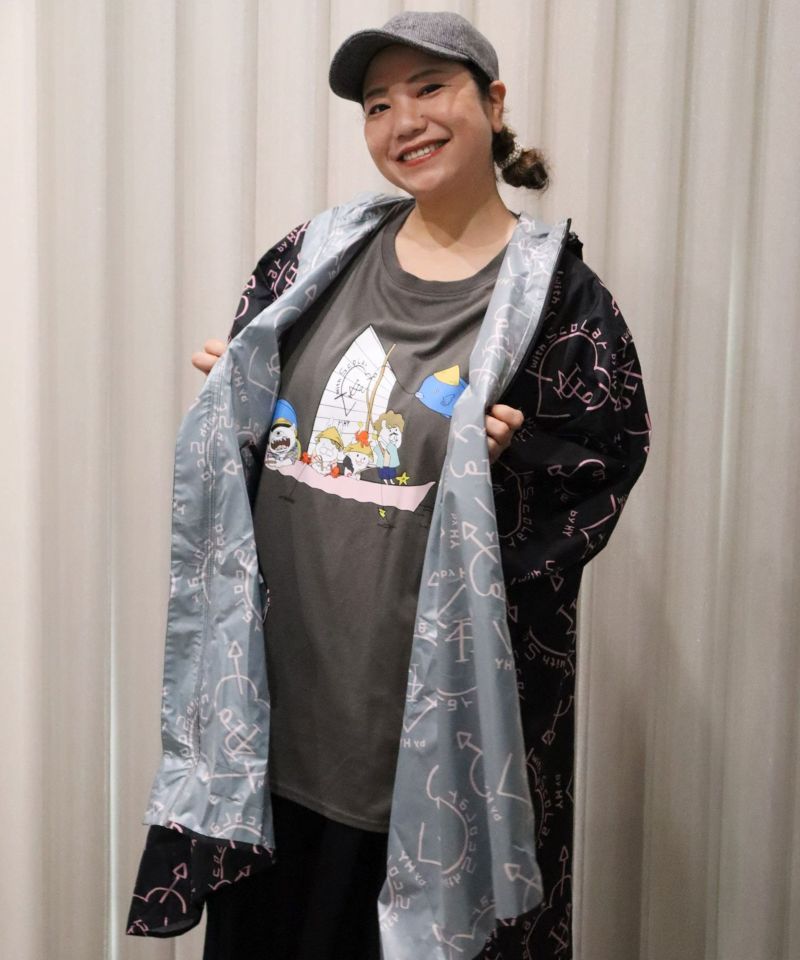 仲宗根泉(HY)コラボ 2柄展開レインポンチョ-2