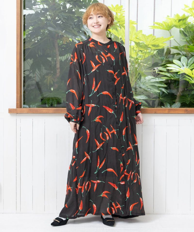 FREAK'S STORE｜花柄 マキシ 半袖 ワンピース【限定展開】 25SS