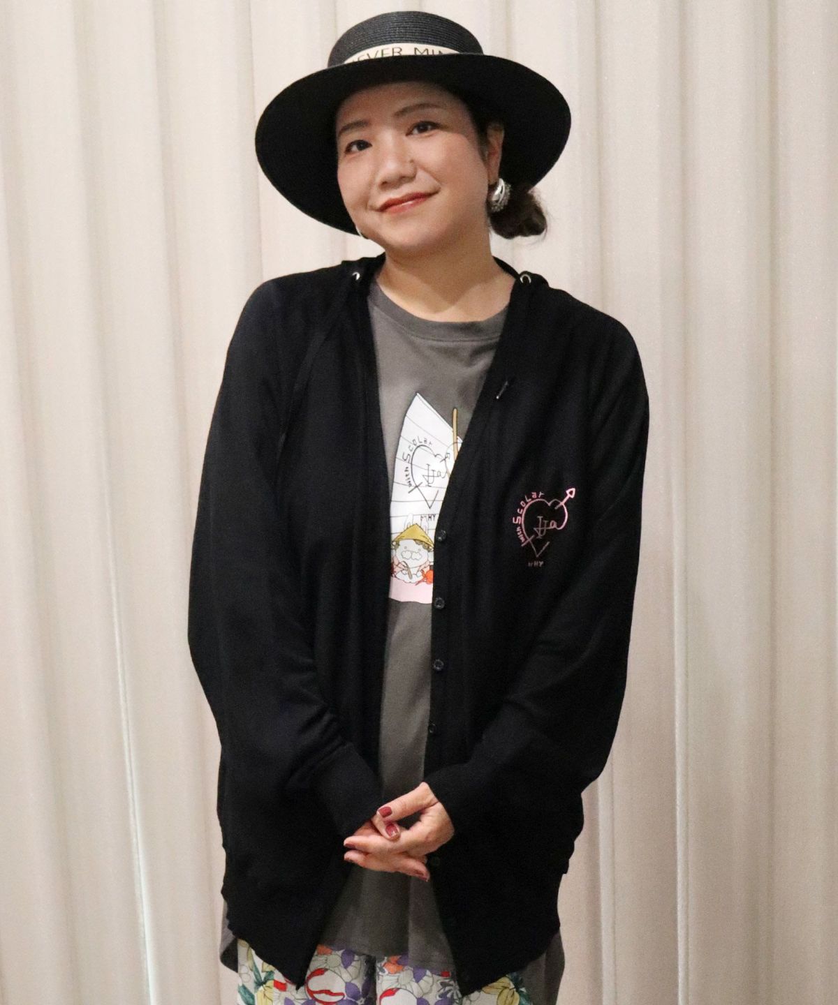 仲宗根泉(HY)コラボ 接触冷感ロゴカーディガン-2