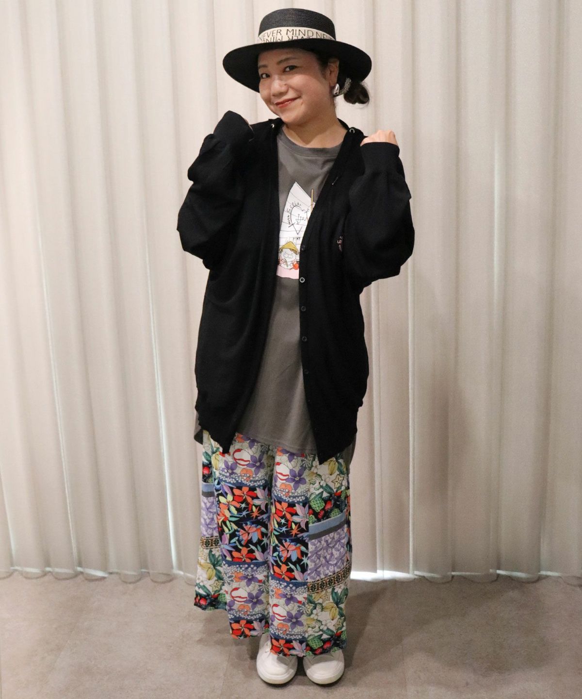 仲宗根泉(HY)コラボ 接触冷感ロゴカーディガン-3