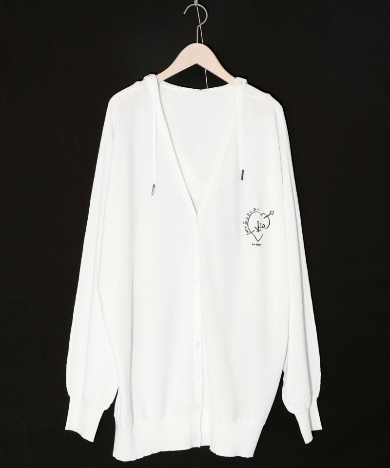 仲宗根泉(HY)コラボ 接触冷感ロゴカーディガン-6