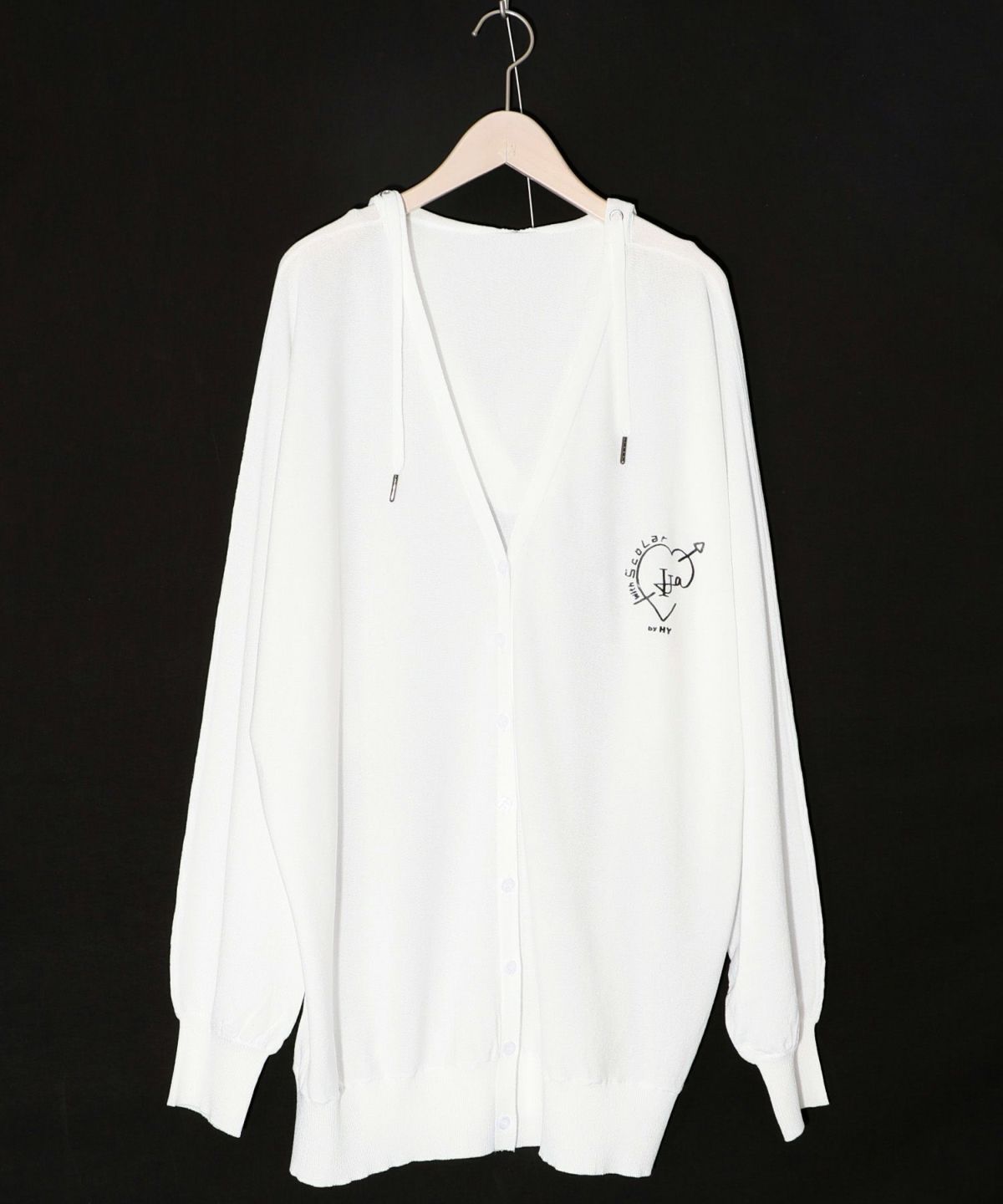 仲宗根泉(HY)コラボ 接触冷感ロゴカーディガン-6