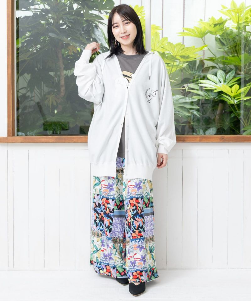 仲宗根泉(HY)コラボ 接触冷感ロゴカーディガン-11