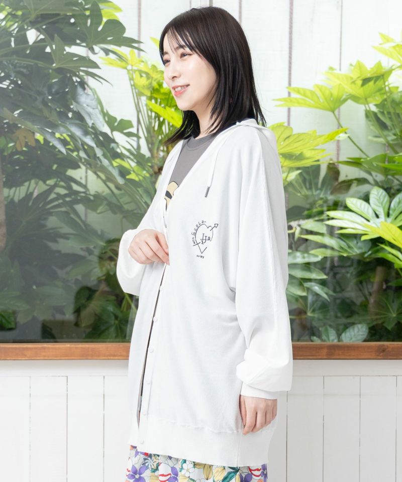 仲宗根泉(HY)コラボ 接触冷感ロゴカーディガン-13