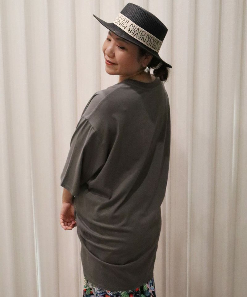 仲宗根泉(HY)コラボ 帆かけサバニ柄チュニック-6