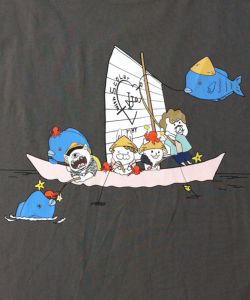 仲宗根泉(HY)コラボ 帆かけサバニ柄チュニック-9