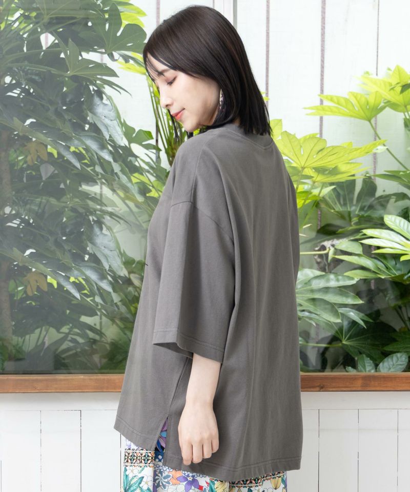仲宗根泉(HY)コラボ そうめんチャンプルー柄Tシャツ-14