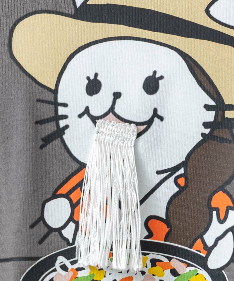 仲宗根泉(HY)コラボ そうめんチャンプルー柄Tシャツ-17