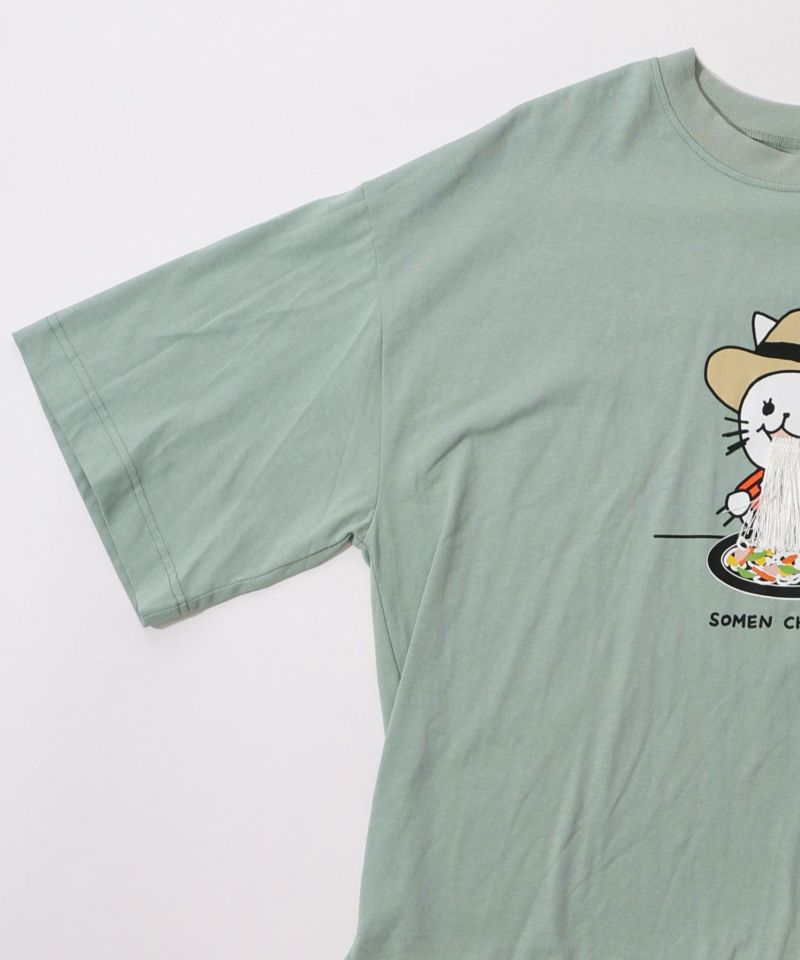 仲宗根泉(HY)コラボ そうめんチャンプルー柄Tシャツ-23