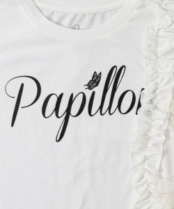 チュール×シフォン フリルプルオーバー-9