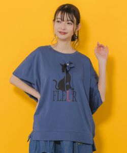 sunao kuwahara 今季 美品 個性的 リネン花柄プルオーバー