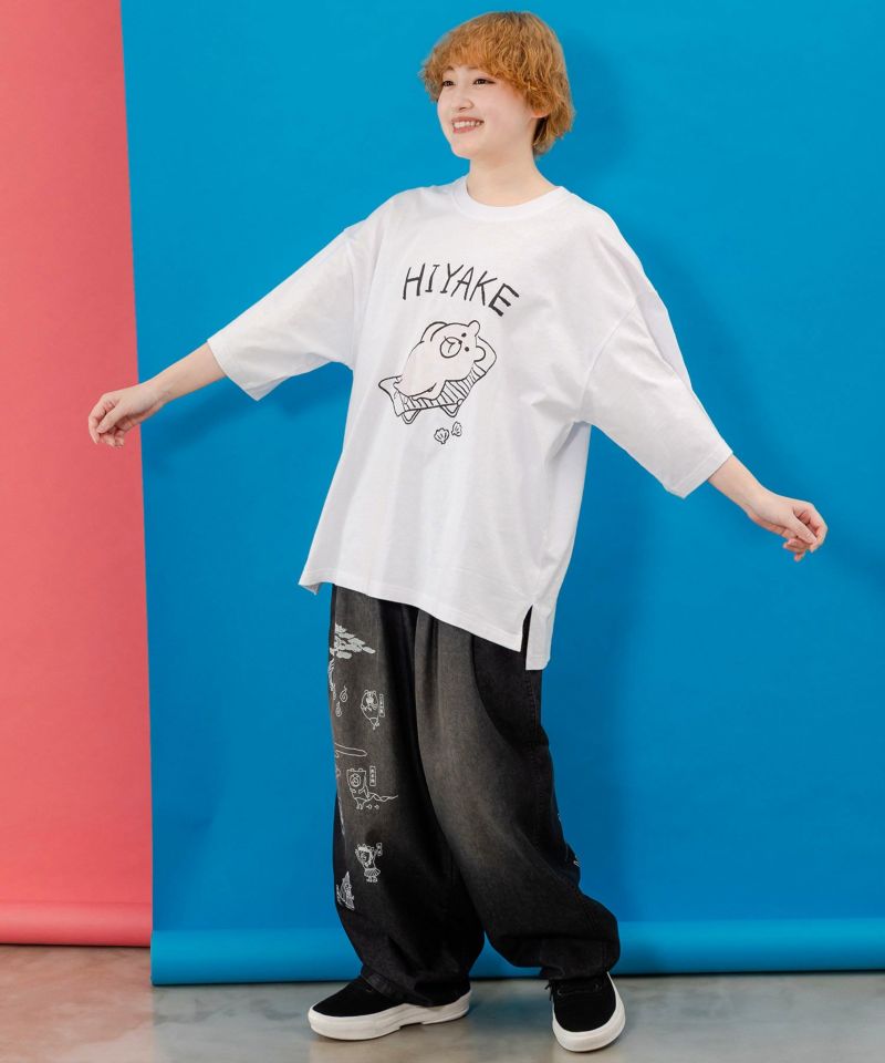 HIYAKEクマ柄シャツ-2