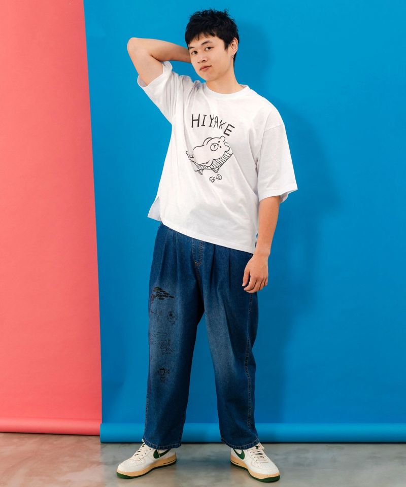 HIYAKEクマ柄シャツ-21