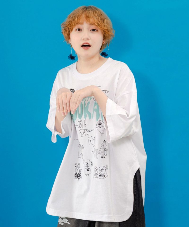 Parityのクマ妖怪Tシャツ-20