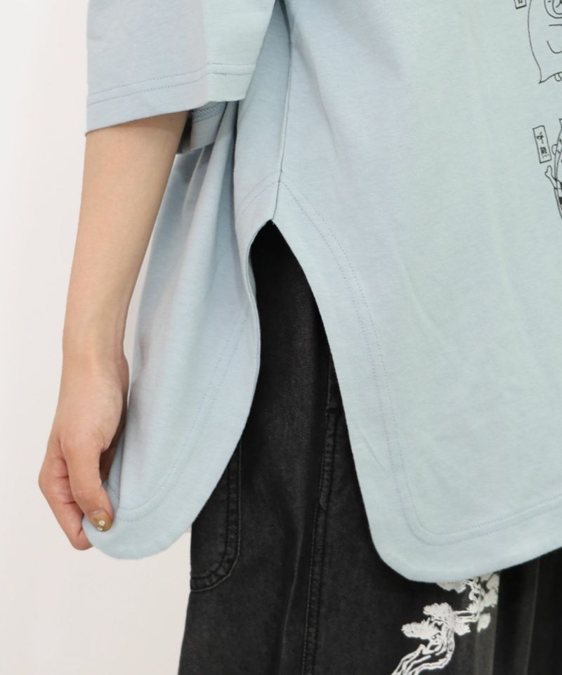 Parityのクマ妖怪Tシャツ-25