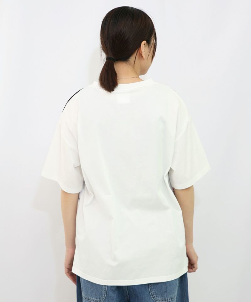 アニマル蝶花柄Tシャツ-9