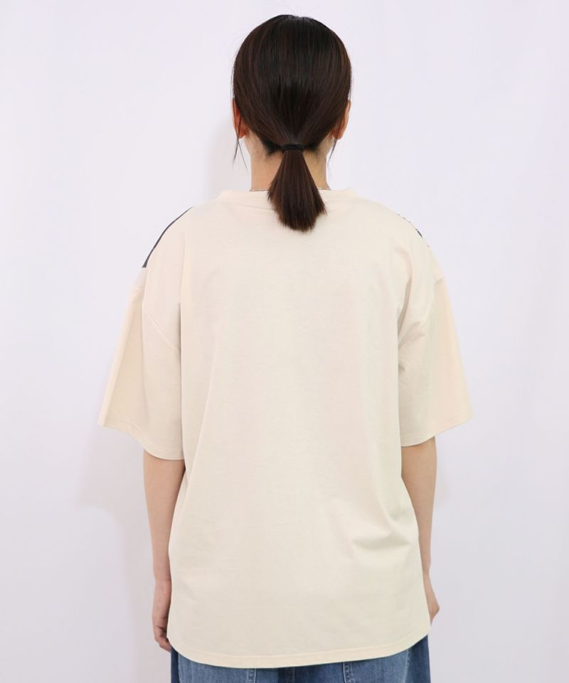 アニマル蝶花柄Tシャツ-12