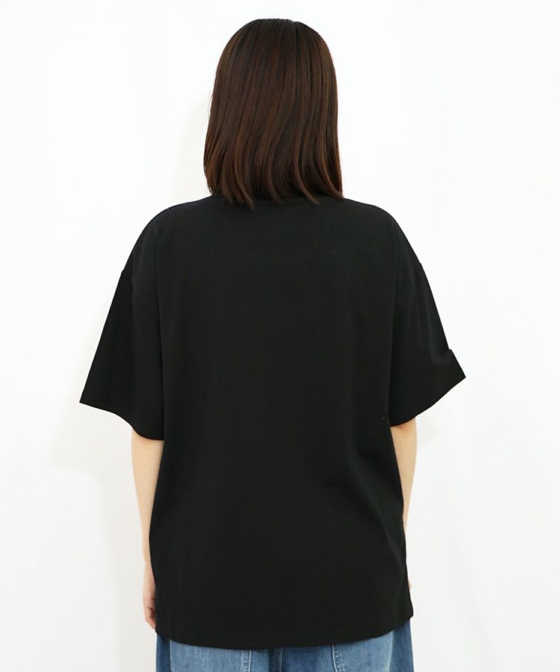 アニマル蝶花柄Tシャツ-15