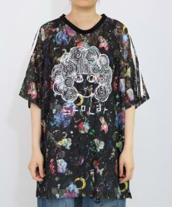 152704：スカラーマーク×POP総柄レースチュニックの通販-ScoLar