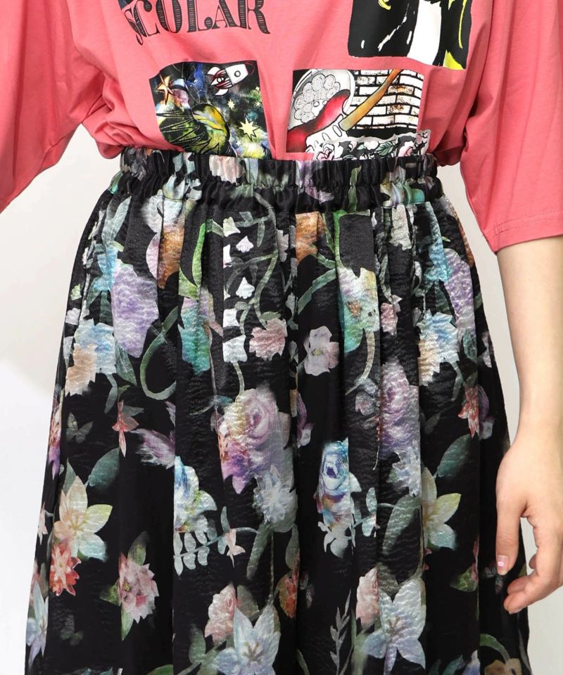 花柄シャイニーシアーパンツ-18