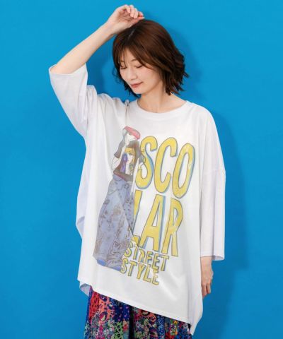 152710：スカラースタイリング 女の子柄プルオーバーの通販-ScoLar