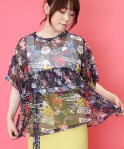 ScoLar - 【ScoLar】チュール重ねプルオーバー・POP柄 ティアード チュールスカート 楽天市場】☆ SALE 30％OFF ☆ 【 正規取扱店 】 Scolar