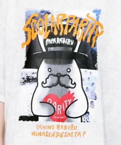 圧をかけるパパラビルTシャツ-11