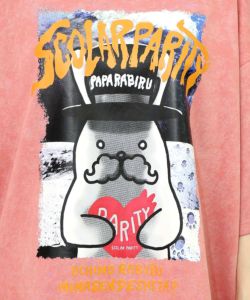 圧をかけるパパラビルTシャツ-19