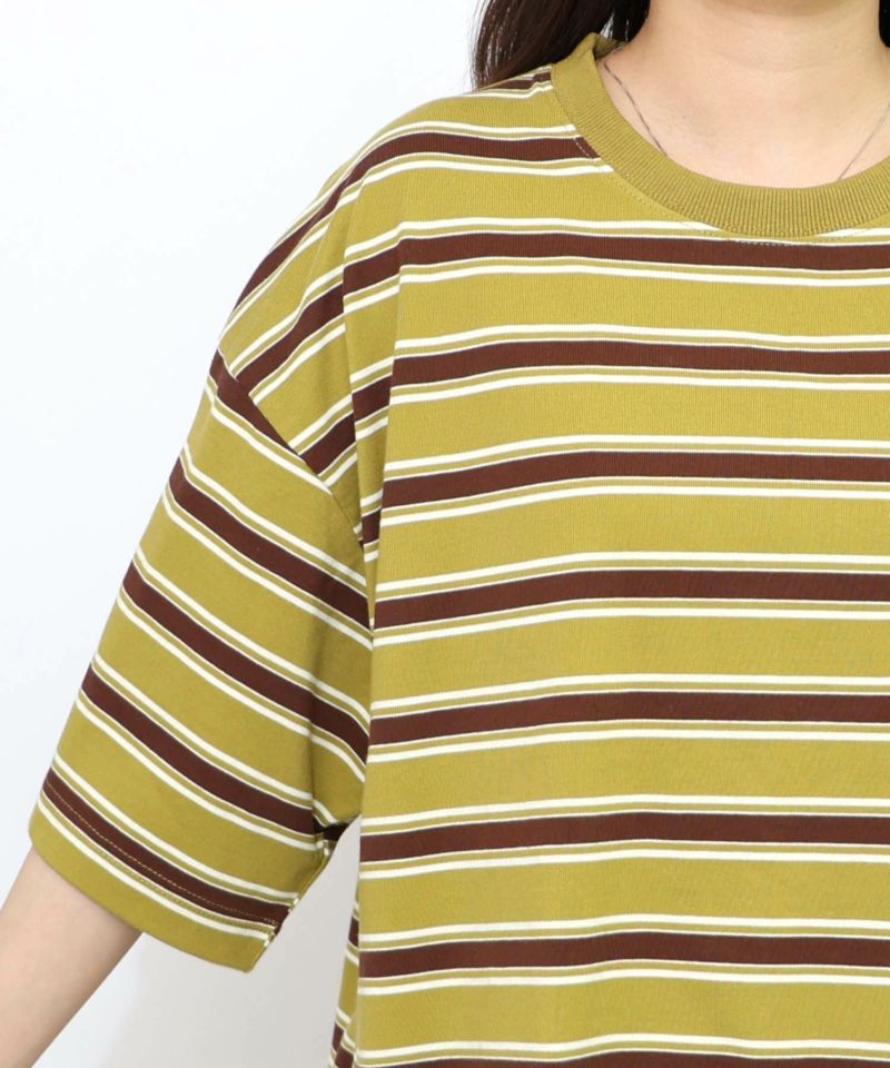 子探しパパラビル ボーダーTシャツ-31